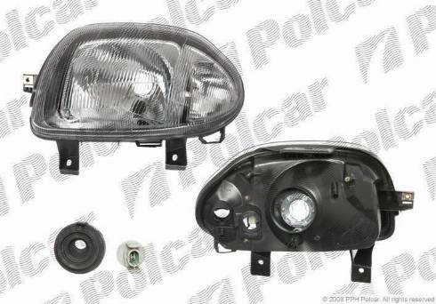 Polcar 6015094E - Основна фара autocars.com.ua