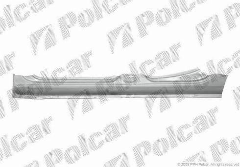 Polcar 601541-1 - Підніжка, накладка порога autocars.com.ua