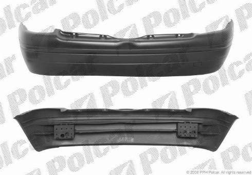 Polcar 6015962J - Буфер, бампер autocars.com.ua