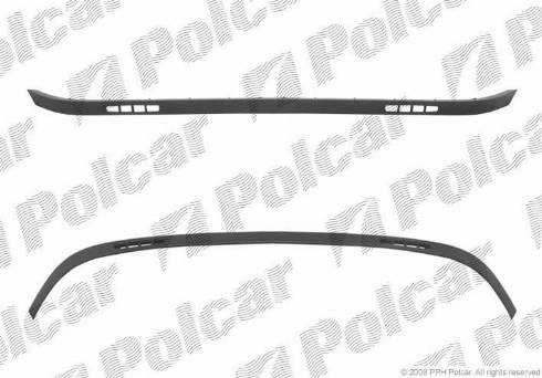 Polcar 601625 - Буфер, бампер autocars.com.ua