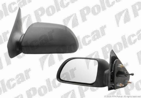 Polcar 6019511E - Зовнішнє дзеркало autocars.com.ua