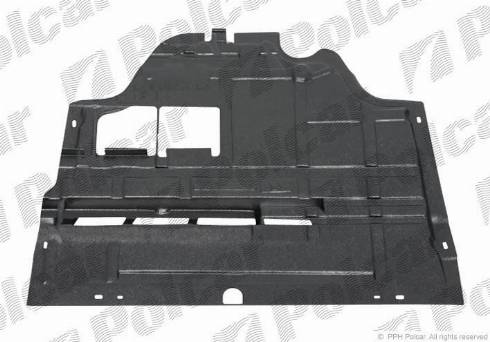 Polcar 6026345Q - Кожух двигуна autocars.com.ua