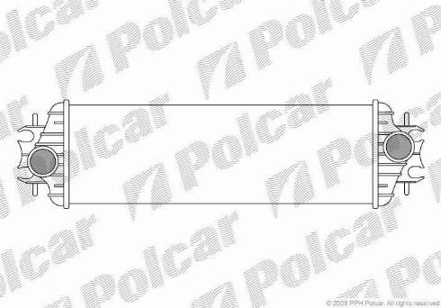 Polcar 6026J81X - Интеркулер autocars.com.ua