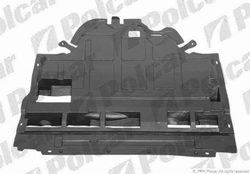 Polcar 602734-5 - Кожух двигуна autocars.com.ua