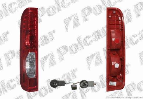 Polcar 602787-E - Задний фонарь avtokuzovplus.com.ua