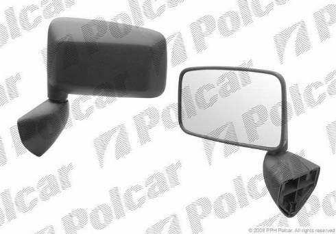 Polcar 6031511E - Зовнішнє дзеркало autocars.com.ua