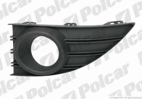 Polcar 603527-3 - Решітка вентилятора, буфер autocars.com.ua