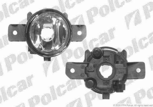 Polcar 603730 - Противотуманная фара avtokuzovplus.com.ua