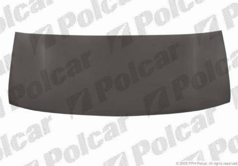 Polcar 604103 - Капот двигуна autocars.com.ua