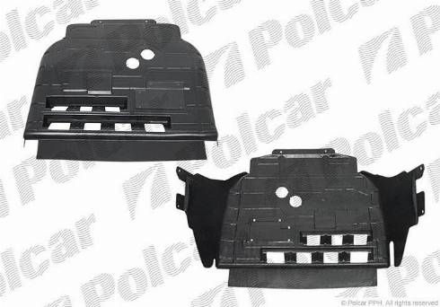 Polcar 604134-5 - Кожух двигуна autocars.com.ua