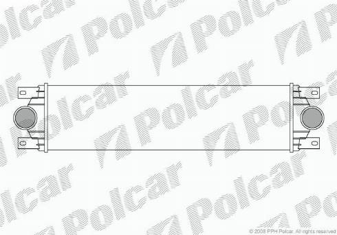 Polcar 6041J8-1 - Интеркулер autocars.com.ua