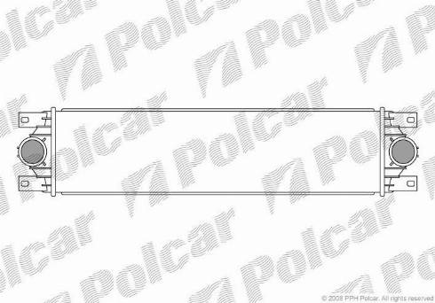 Polcar 6042J81X - Интеркулер autocars.com.ua