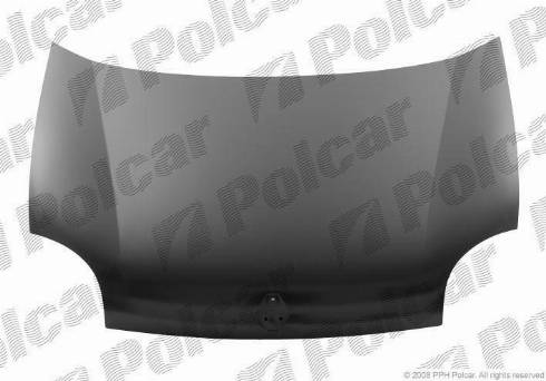 Polcar 606003 - Капот двигуна autocars.com.ua
