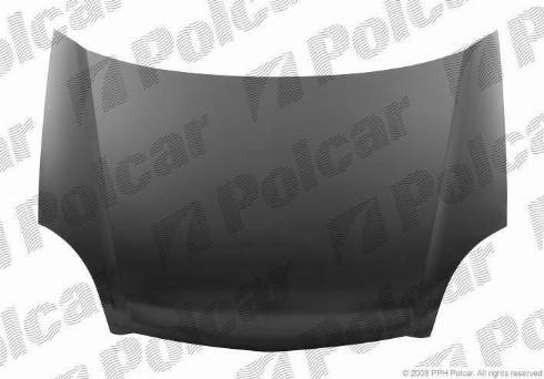 Polcar 606103 - Капот двигуна autocars.com.ua