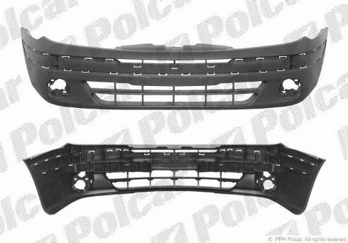 Polcar 60700712 - Решітка радіатора autocars.com.ua