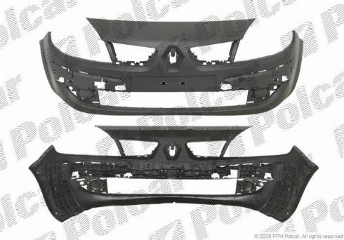 Polcar 607207 - Буфер, бампер autocars.com.ua