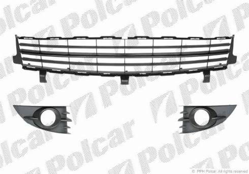 Polcar 60722702 - Решетка вентиляционная в бампере avtokuzovplus.com.ua