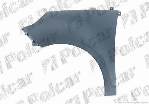 Polcar 607302 - Крило autocars.com.ua