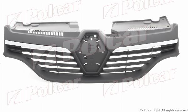 Polcar 60B2051R - Решітка радіатора autocars.com.ua