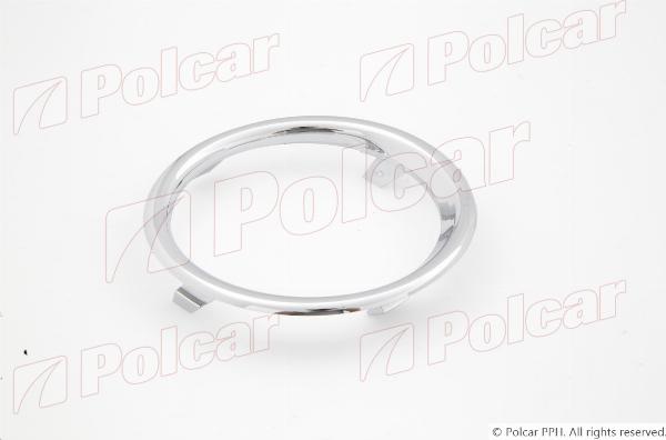 Polcar 60B227-3 - Рама, протитуманні фари autocars.com.ua