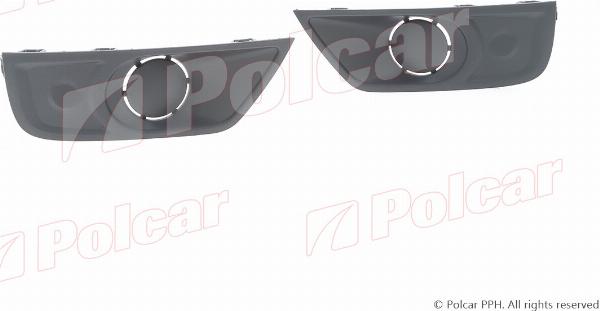 Polcar 60N42711 - Облицювання, бампер autocars.com.ua