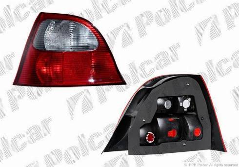 Polcar 632588-E - Задній ліхтар autocars.com.ua