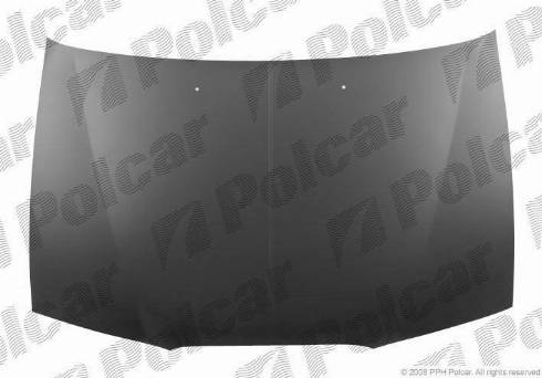 Polcar 634003 - Капот двигуна autocars.com.ua