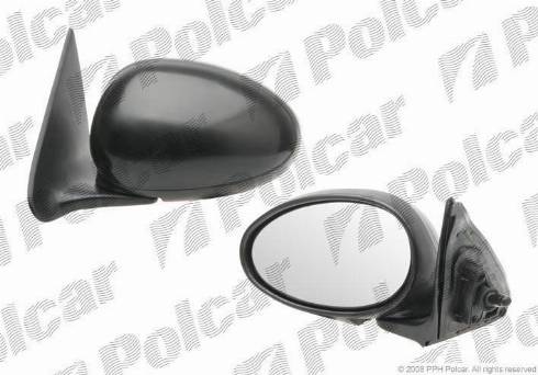 Polcar 6345511M - Зовнішнє дзеркало autocars.com.ua