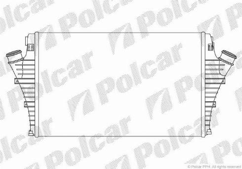 Polcar 6530J81X - Интеркулер autocars.com.ua