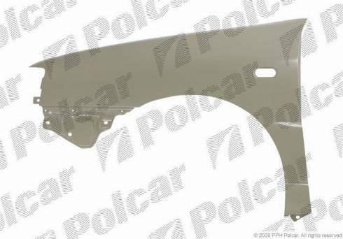 Polcar 672102 - Крило autocars.com.ua