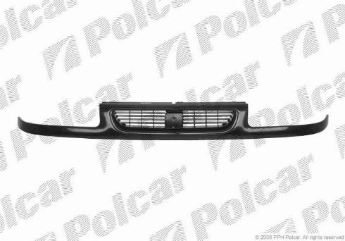 Polcar 672105-Q - Решітка радіатора autocars.com.ua