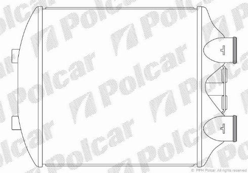 Polcar 6730J82X - Интеркулер autocars.com.ua