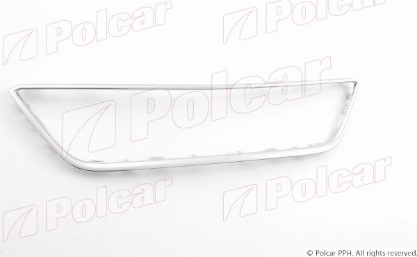 Polcar 67C105-1 - Рамка, облицювання радіатора autocars.com.ua