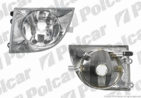 Polcar 691530-E - Противотуманная фара autocars.com.ua