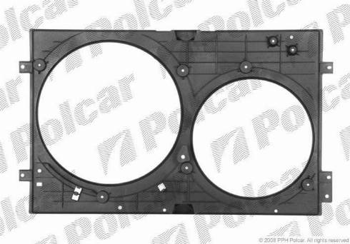 Polcar 692023-Q - Вентилятор, охолодження двигуна autocars.com.ua