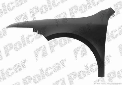 Polcar 692601 - Крило autocars.com.ua