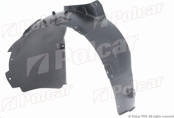 Polcar 69L1FL1X - Обшивка, колісна ніша autocars.com.ua