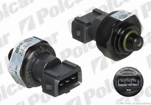 Polcar 6ZL351028161 - Пневматичний вимикач, кондиціонер autocars.com.ua