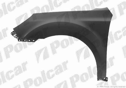 Polcar 720902 - Крило autocars.com.ua