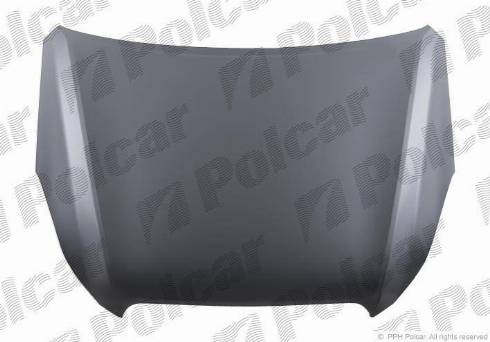 Polcar 720903 - Капот двигуна autocars.com.ua