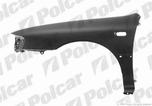 Polcar 721001 - Крило autocars.com.ua