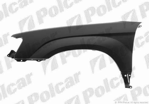 Polcar 724101-1 - Крило autocars.com.ua