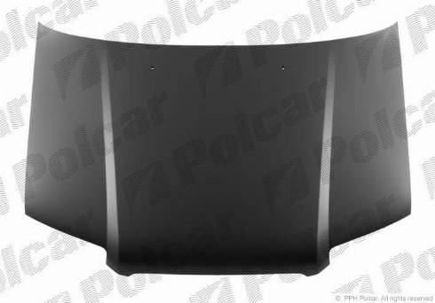 Polcar 724203-2 - Капот двигуна autocars.com.ua