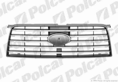 Polcar 724205 - Решітка радіатора autocars.com.ua