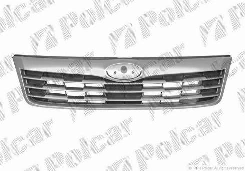 Polcar 724305 - Решітка радіатора autocars.com.ua