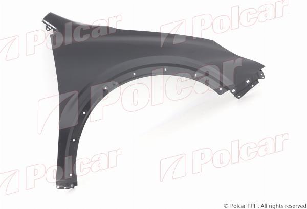 Polcar 72D202 - Крило autocars.com.ua