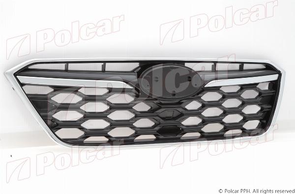 Polcar 72D205-1 - Решітка радіатора autocars.com.ua