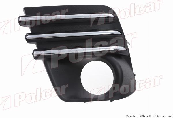 Polcar 72X327-1 - Облицювання, бампер autocars.com.ua