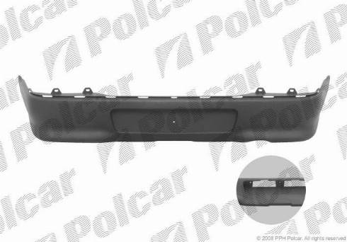 Polcar 740296-2 - Буфер, бампер autocars.com.ua