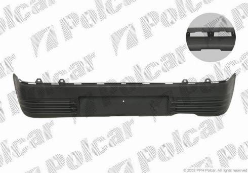 Polcar 740296-4 - Буфер, бампер autocars.com.ua